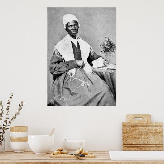 Portret van de Sojourner Truth Poster (Keuken)