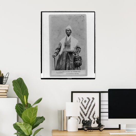 Portret van de Sojourner Truth Poster (Thuiskantoor)