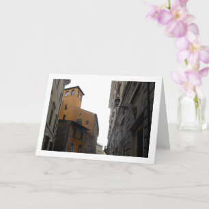 Portret van de stad Roma, Italië Kaart