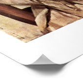 Portret van de sterrendochter Giovanni Fattori Poster (Hoek)