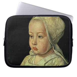 Portret van de Suzanne van Bourbon (1491-1521)-doc Laptop Sleeve