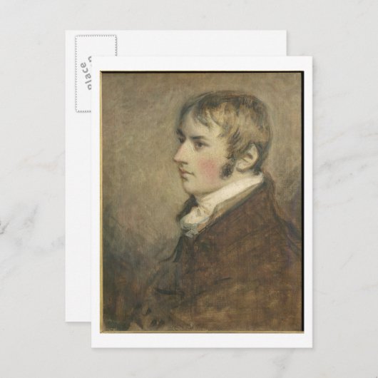 Portret van de twintig jaar John Constable (1776-1 Briefkaart (Voorkant / Achterkant)