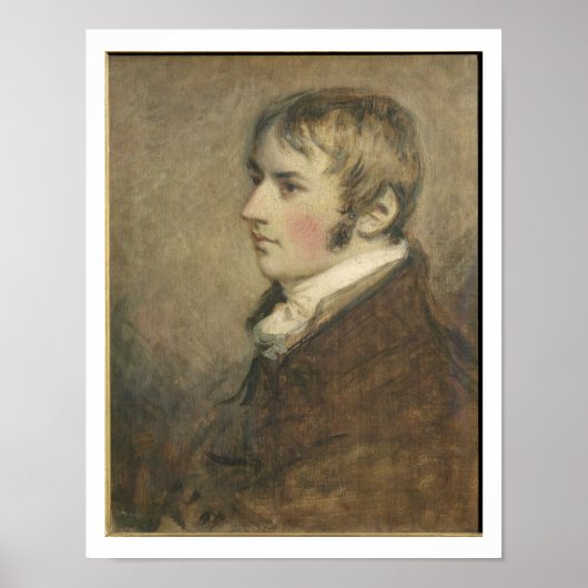 Portret van de twintig jaar John Constable (1776-1 Poster (Voorkant)