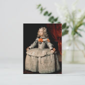 Portret van de vijf jaar Infanta Margarita Briefkaart (Staand voorkant)