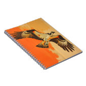  portret van de visarend notitieboek (Rechterzijde)