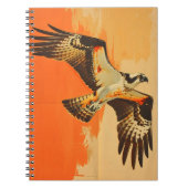  portret van de visarend notitieboek (Voorkant)