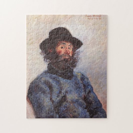 Portret van de vissers in Belle-Île Monet Fine Art Legpuzzel (Verticaal)