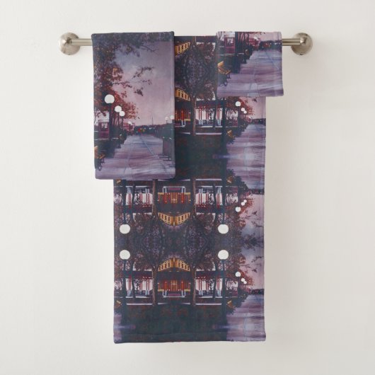 Portret van de vrijheid, Ellis Island Bad Handdoek (Insitu)