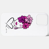 Portret van de vrouw Case-Mate iPhone case (Achterkant (horizontaal))