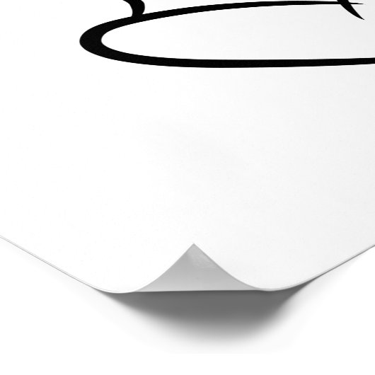 Portret van de vrouw poster (Hoek)