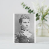 Portret van de vrouw van 1900 briefkaart (Staand voorkant)