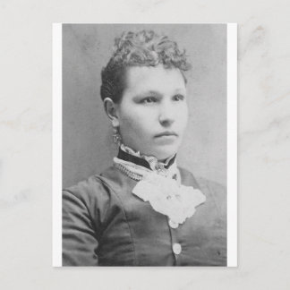 Portret van de vrouw van 1900 briefkaart