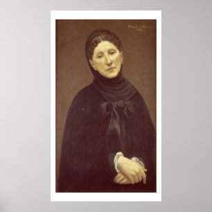 Portret van de vrouw van de kunstenaar, Madame de Poster