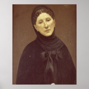 Portret van de vrouw van de kunstenaar, Madame de Poster