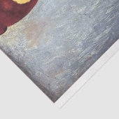 Portret van de vrouw van de kunstenaar, Modigliani Tissuepapier (Detail)