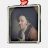 Portret van de wiskundige Leonard Euler Metalen Ornament (Links)