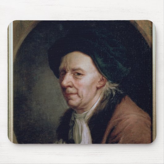 Portret van de wiskundige Leonard Euler Muismat (Voorkant)