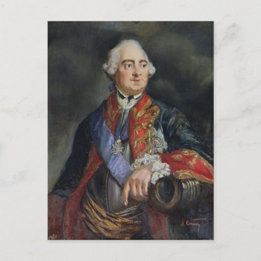 Portret van de wiskundige Leonhard Euler Briefkaart (Voorkant)