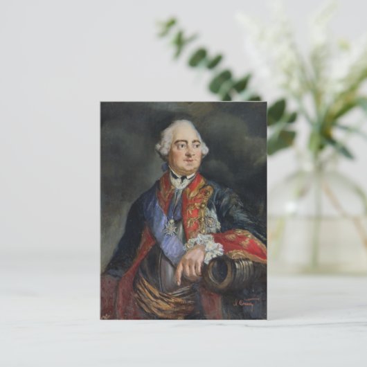 Portret van de wiskundige Leonhard Euler Briefkaart (Staand voorkant)