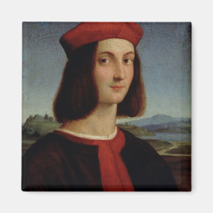 Portret van de Young Pietro Bembo, 1504-6 Magneet