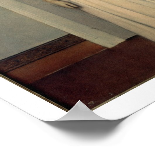 Portret van de zus van de kunstenaar, Marguerite K Poster (Hoek)