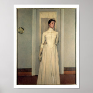 Portret van de zus van de kunstenaar, Marguerite K Poster