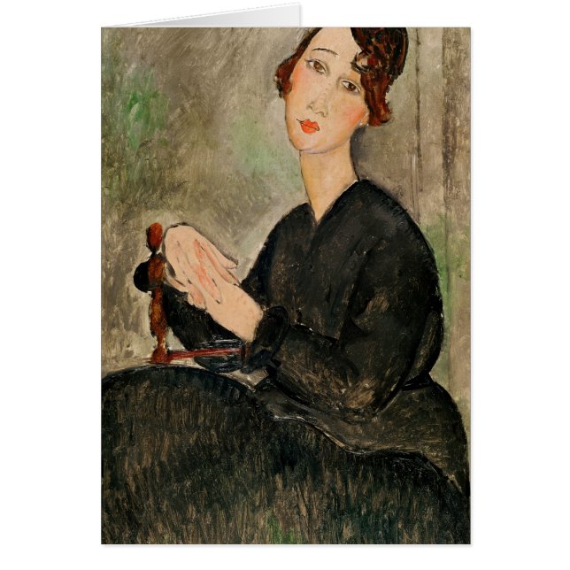 Portret van Dedie Hayden, 1918 (Voorkant)