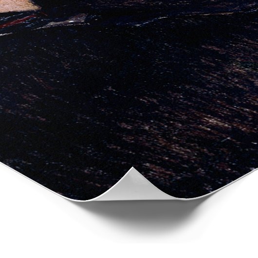 Portret van Dedie, Modigliani Poster (Hoek)