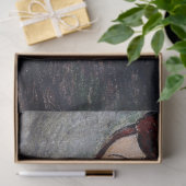 Portret van Dedie, Modigliani Tissuepapier (Geschenk)