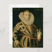 Portret van Diego de Villamayor, 1609 Briefkaart (Voorkant / Achterkant)