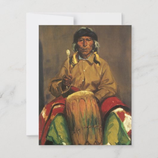 Portret van Dieguito Roybal door Robert Henri (Voorkant)