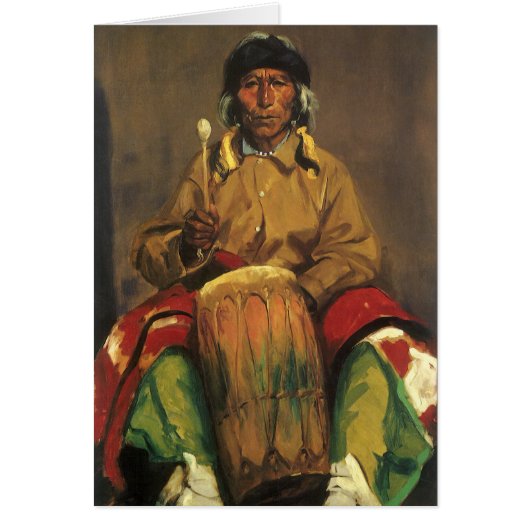 Portret van Dieguito Roybal door Robert Henri (Voorkant)