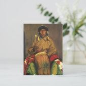 Portret van Dieguito Roybal door Robert Henri Briefkaart (Staand voorkant)