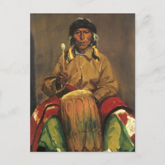 Portret van Dieguito Roybal door Robert Henri Briefkaart (Voorkant)