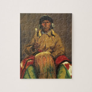 Portret van Dieguito Roybal door Robert Henri Legpuzzel