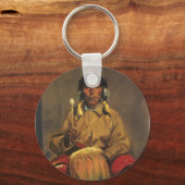 Portret van Dieguito Roybal door Robert Henri Sleutelhanger (Voorkant)