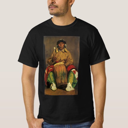 Portret van Dieguito Roybal door Robert Henri T-shirt (Voorkant)