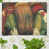 Portret van Dieguito Roybal door Robert Henri Theedoek (Gevouwen)