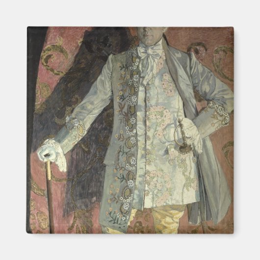 Portret van Dmitry Smirnov Magneet (Voorkant)