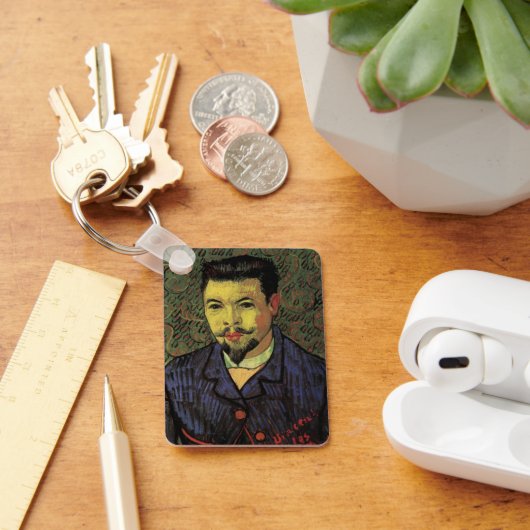 Portret van Doctor Felix Rey door Vincent van Gogh Sleutelhanger (Bureau)