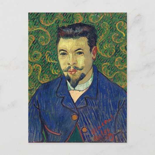 Portret van Doctor Felix Rey, Van Gogh Fine Art Briefkaart (Voorkant)