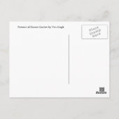 Portret van Doctor Gachet door Van Gogh Briefkaart (Achterkant)