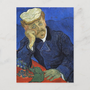 Portret van Doctor Gachet door Van Gogh Briefkaart