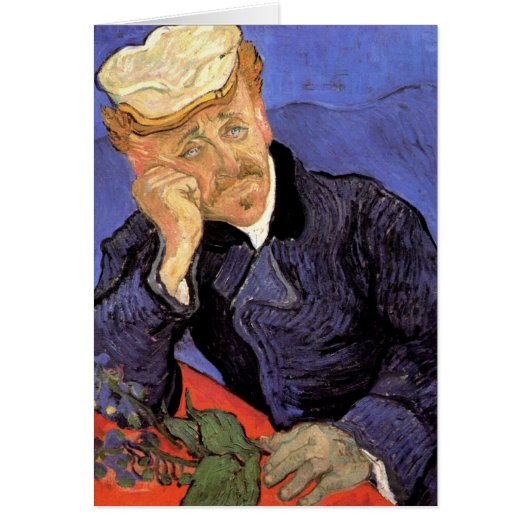 Portret van Doctor Gachet door Vincent van Gogh (Voorkant)