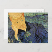 Portret van Doctor Gachet door Vincent van Gogh Briefkaart (Voorkant / Achterkant)