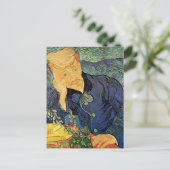 Portret van Doctor Gachet door Vincent van Gogh Briefkaart (Staand voorkant)