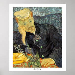 Portret van Doctor Gachet door Vincent van Gogh Poster