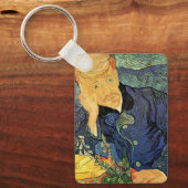 Portret van Doctor Gachet door Vincent van Gogh Sleutelhanger (Voorkant)