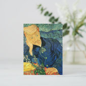 Portret van Doctor Gachet, Van Gogh Fine Art Briefkaart (Staand voorkant)