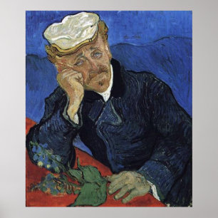 Portret van Doctor Gachet, Vincent van Gogh Poster